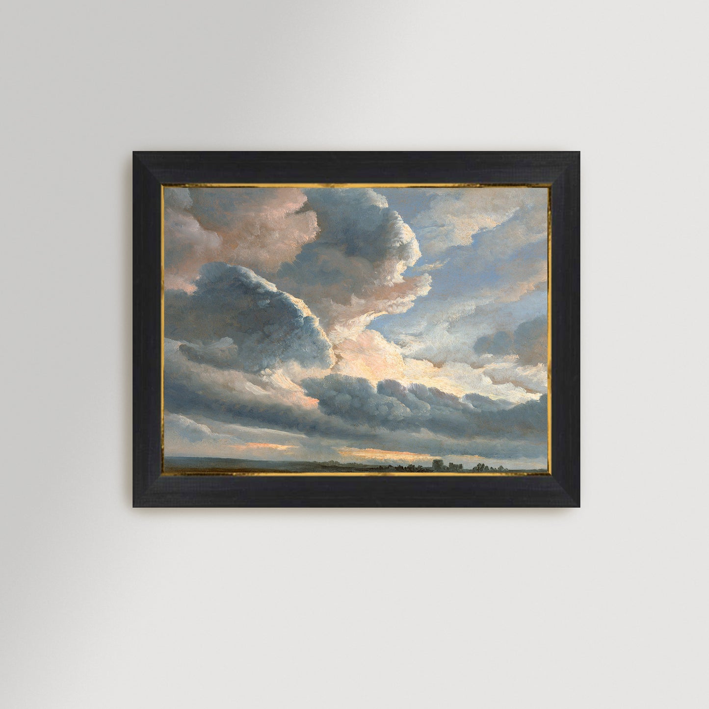Cloud Landscape Archival Reproduction Art Print