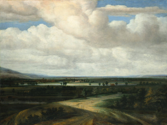 Panoramic Landscape Archival Reproduction Art Print
