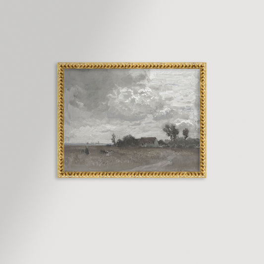 Bavarian Landscape Archival Reproduction Art Print