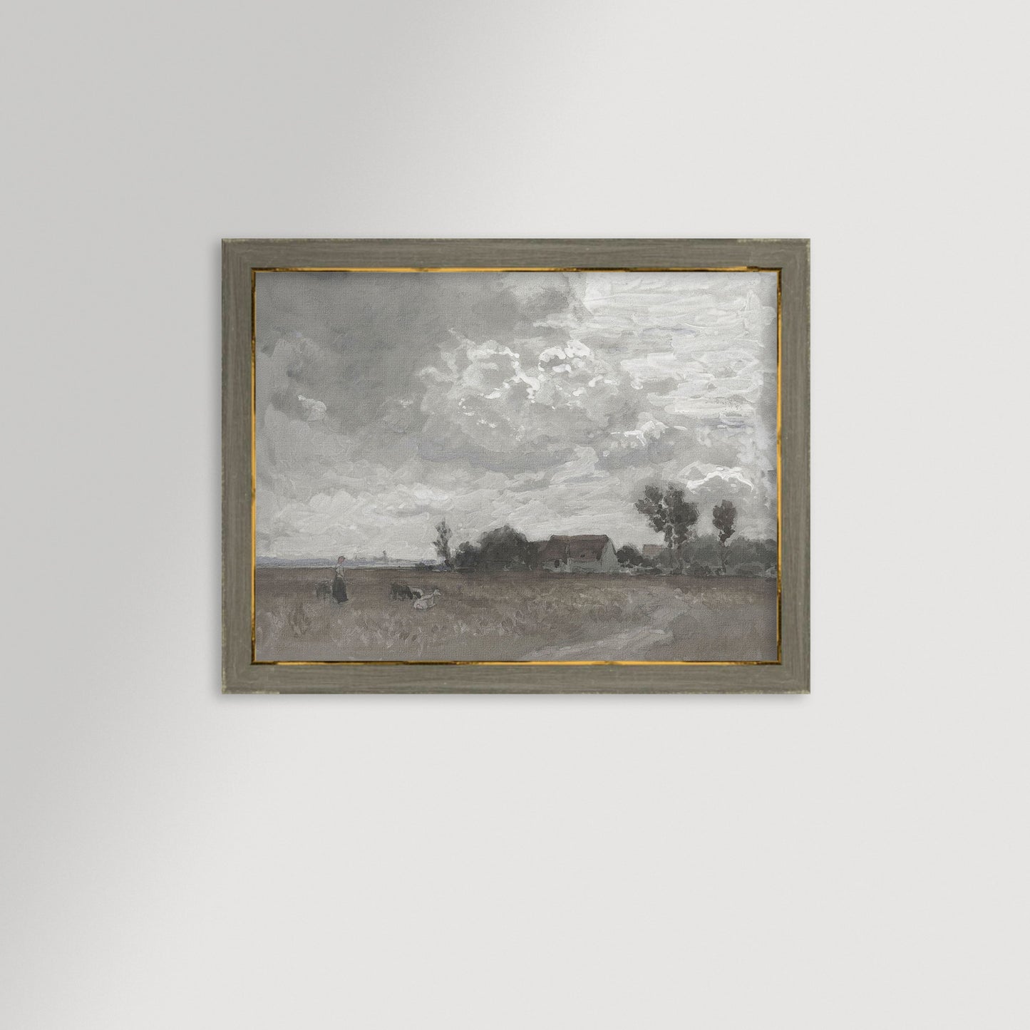 Bavarian Landscape Archival Reproduction Art Print