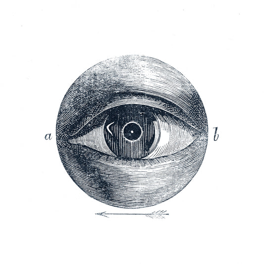 Eye with Arrow Archival Reproduction Art Print