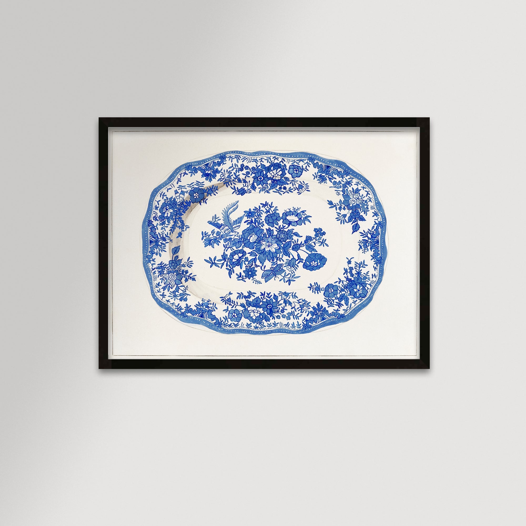 Chinoiserie Platter Art Print / Art Prints - Casey Grace Studio, LLC