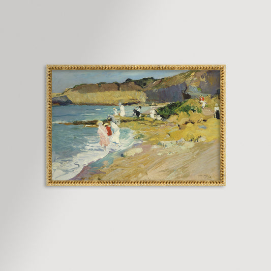 Coastal Beach Impressionist Art Print - Casey Grace Studio, LLC