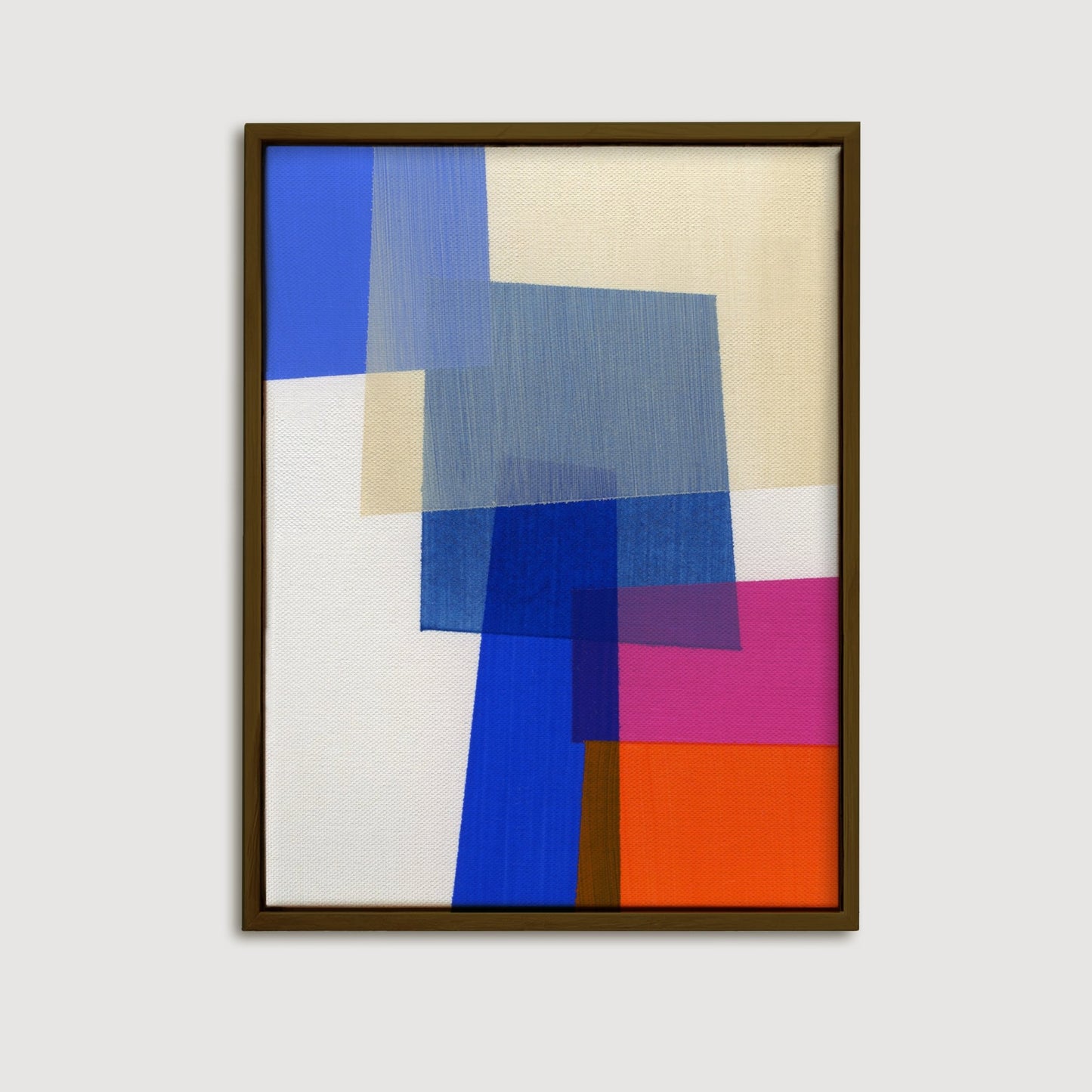 Framed Canvas Print / Bold 008c - Casey Grace Studio, LLC