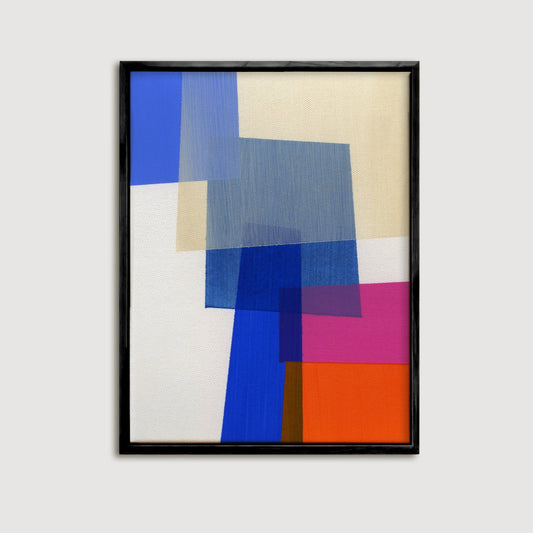 Framed Canvas Print / Bold 008c - Casey Grace Studio, LLC