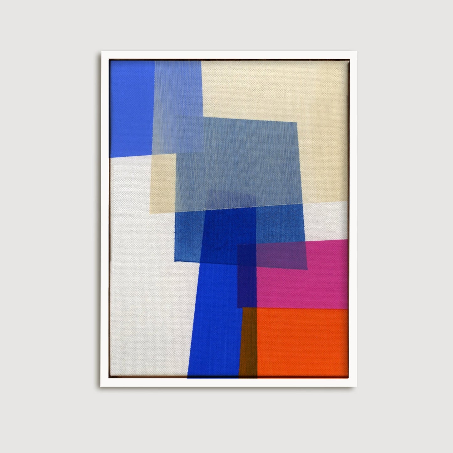 Framed Canvas Print / Bold 008c - Casey Grace Studio, LLC