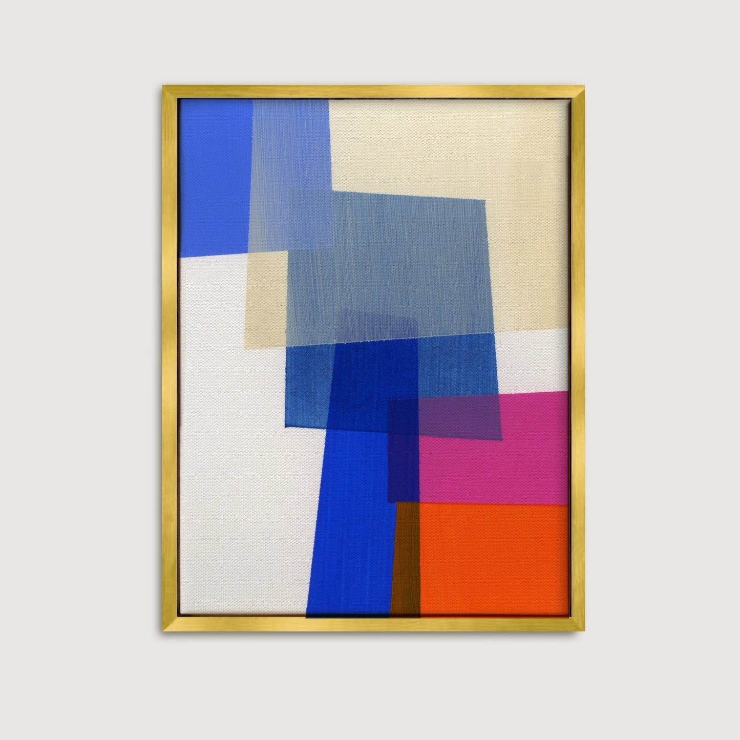 Framed Canvas Print / Bold 008c - Casey Grace Studio, LLC