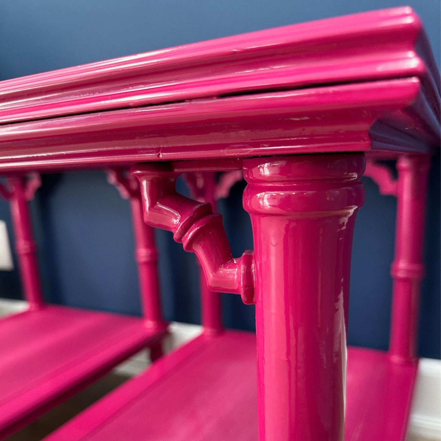 Casey Grace, Antique furniture, Home Furniture, Reclaimed furniture, Custom painted furniture, Upcycled furniture, Unique furniture, Maximalist décor, grandmilennial decor, Vintage furniture, Reclaimed, refurbished, refinished furniture, lacquered furniture, lacquer furniture, Painted furniture, Painted antique furniture, Furniture Refinishing, Second Hand Furniture, Vintage coffee table, Lacquer coffee table, Lacquered coffee table, Antique coffee table