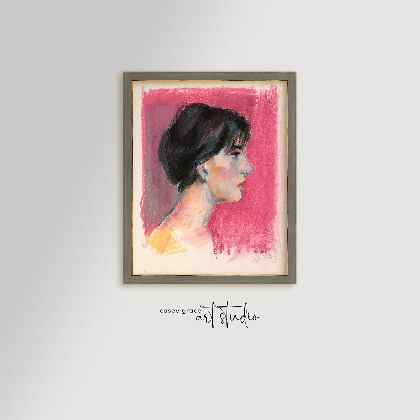 Profile in Pink - Casey Grace Studio, LLC