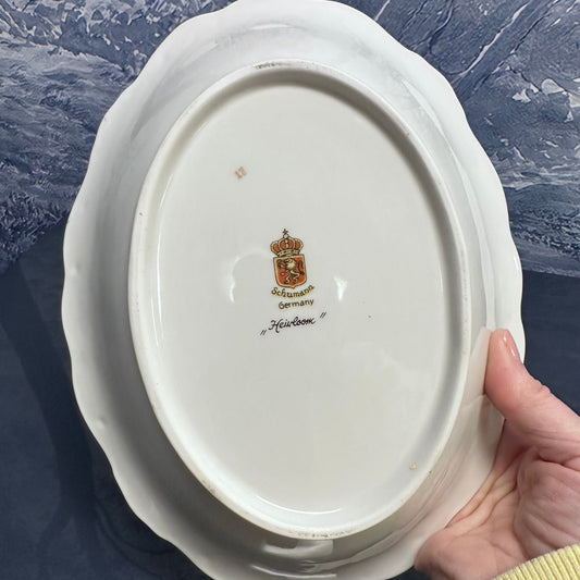 Shumann Bavaria China Oval Bowl / Home Decor - Casey Grace Studio, LLC