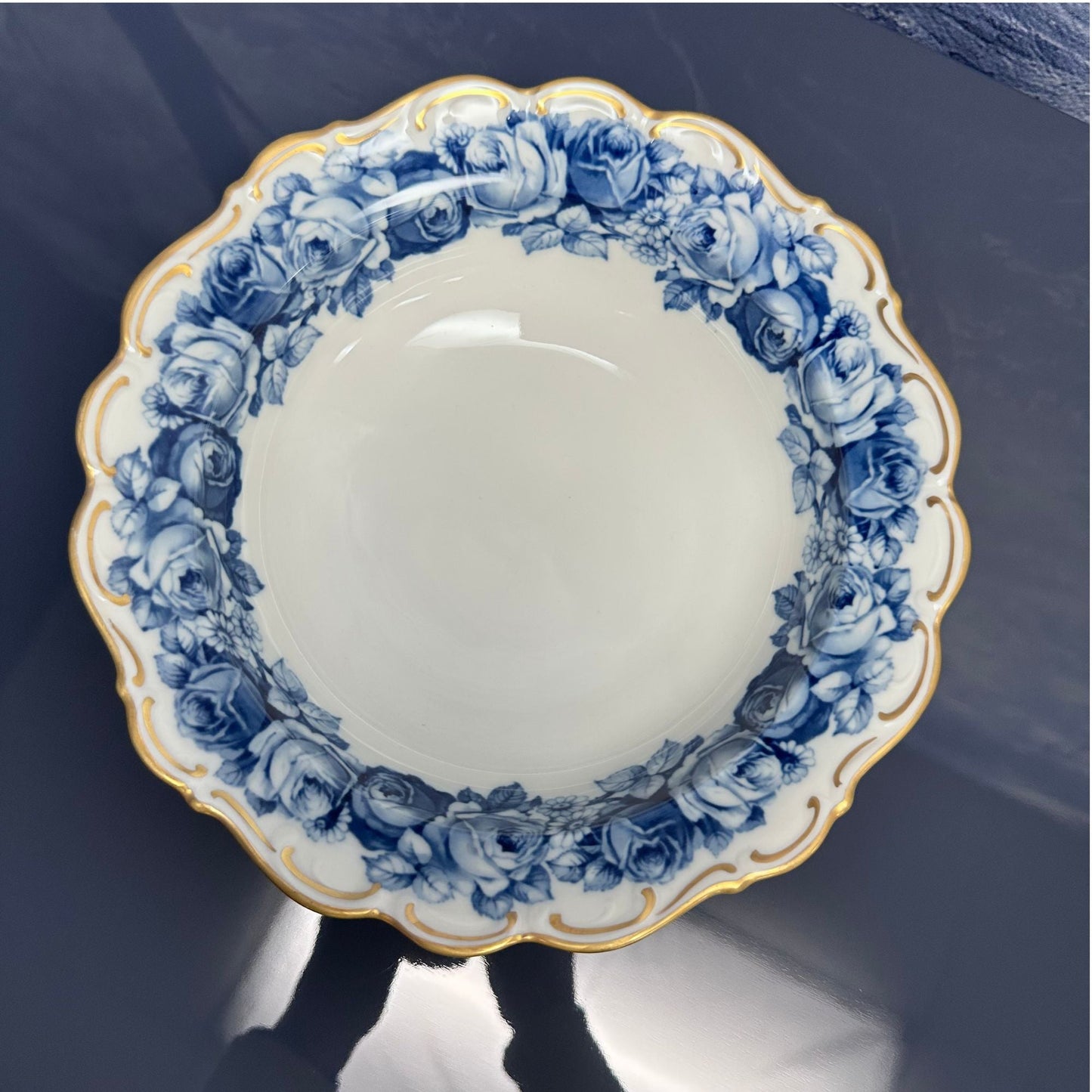 Shumann Bavaria China Round Bowl / Home Decor - Casey Grace Studio, LLC