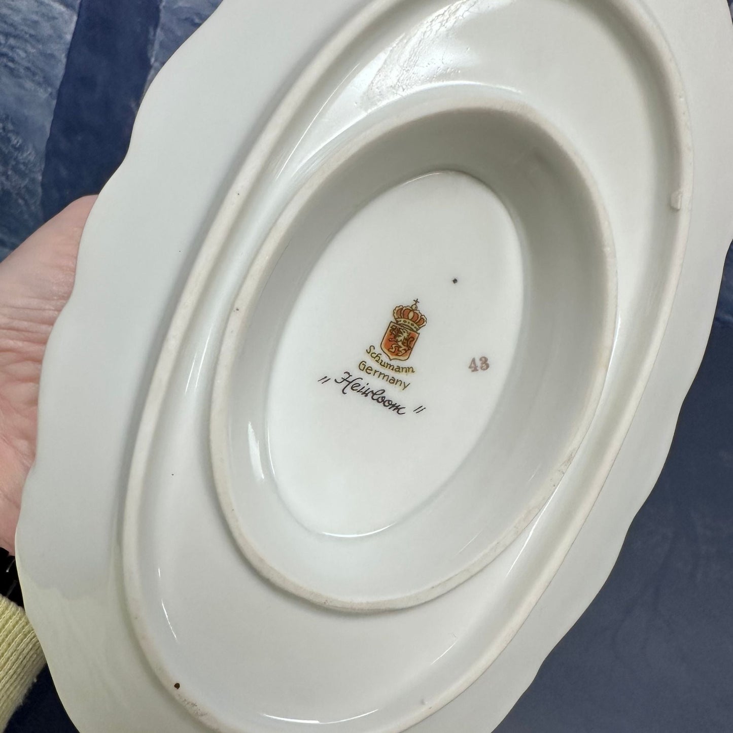 Shumann Bavaria Vintage Gravy Boat / Home Decor - Casey Grace Studio, LLC