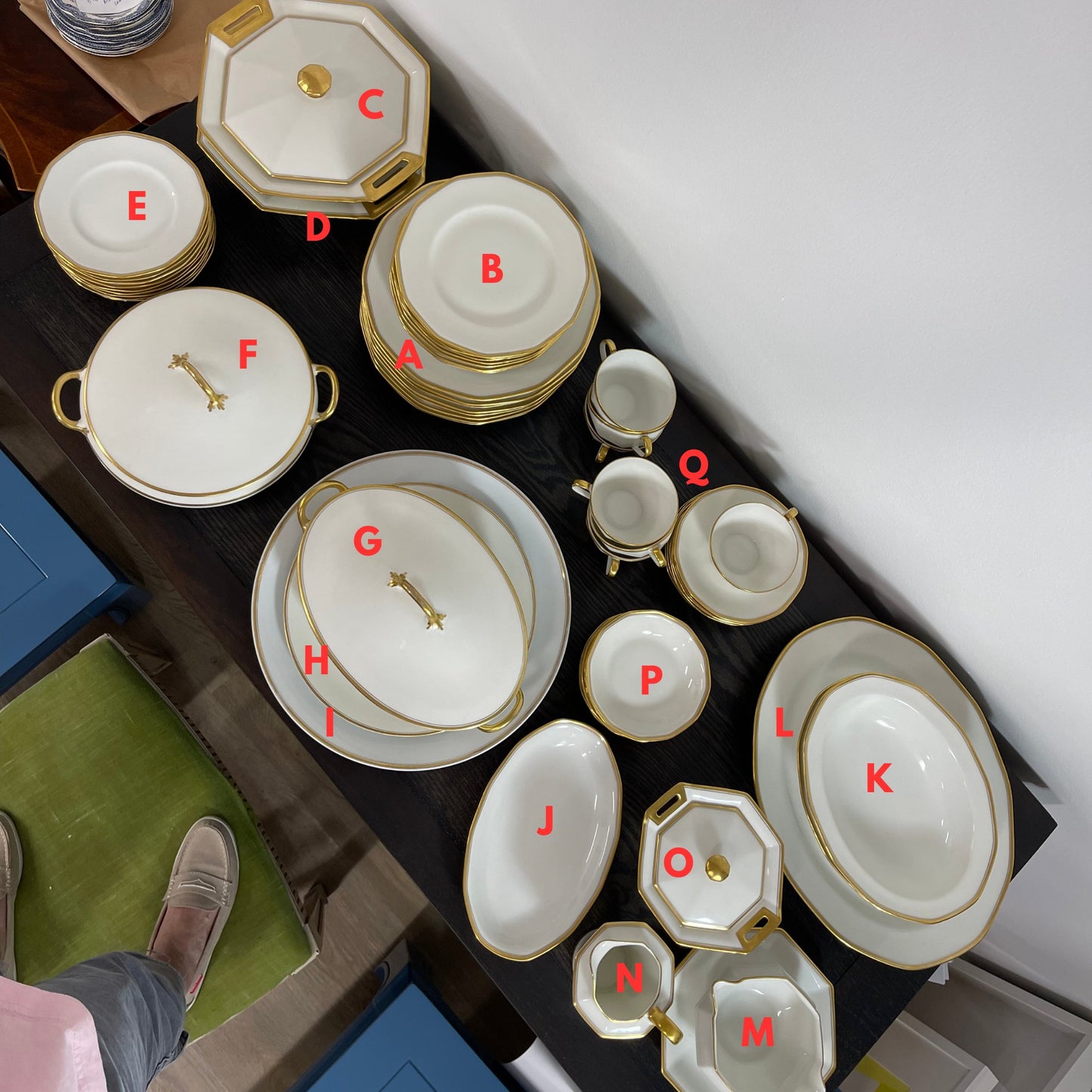 Vintage Haviland Limoges Set of China - Casey Grace Studio, LLC
