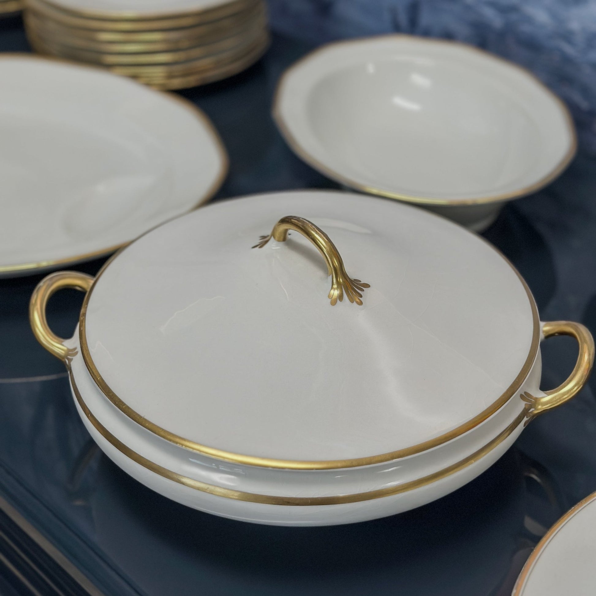 Vintage Haviland Limoges Set of China - Casey Grace Studio, LLC