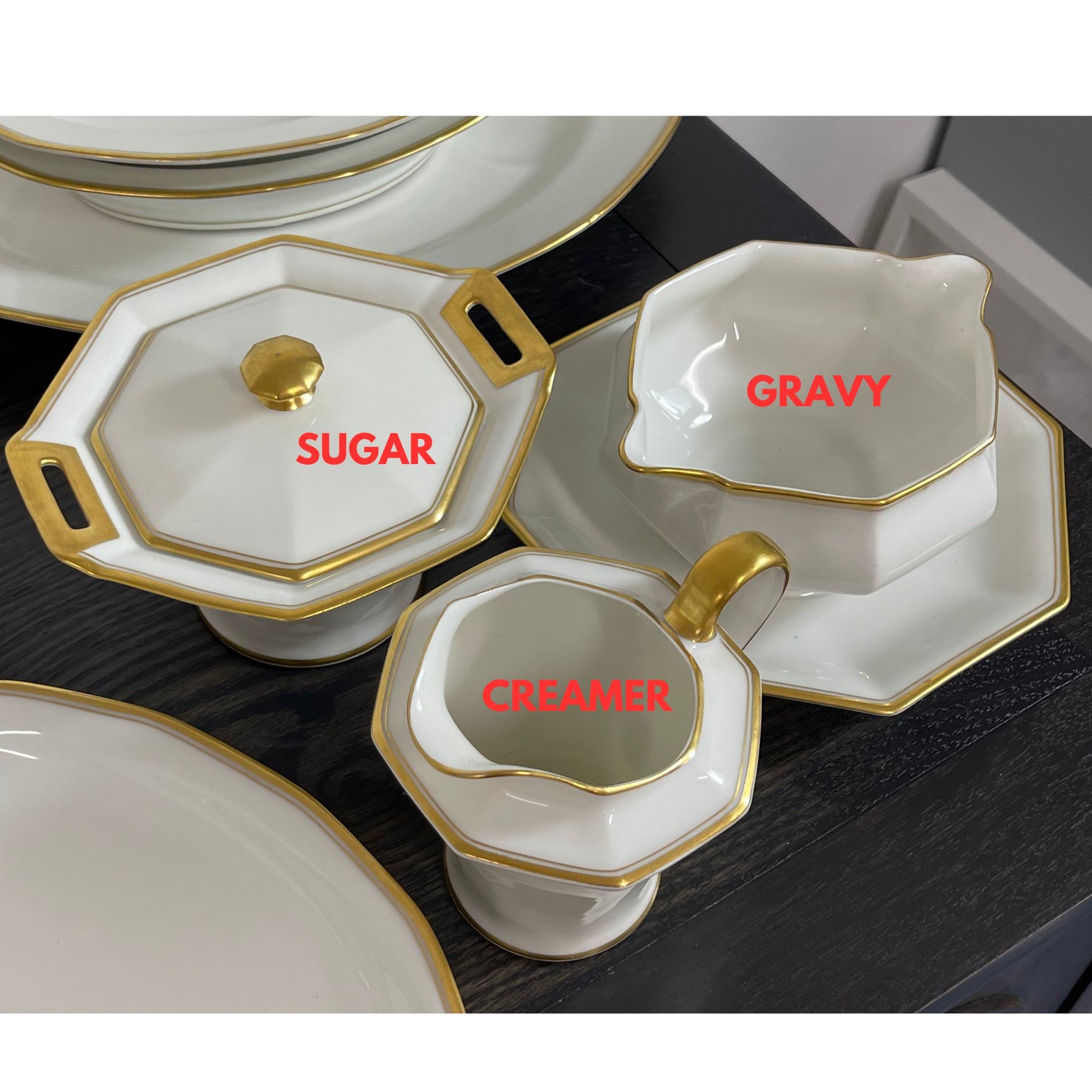Vintage Haviland Limoges Set of China - Casey Grace Studio, LLC