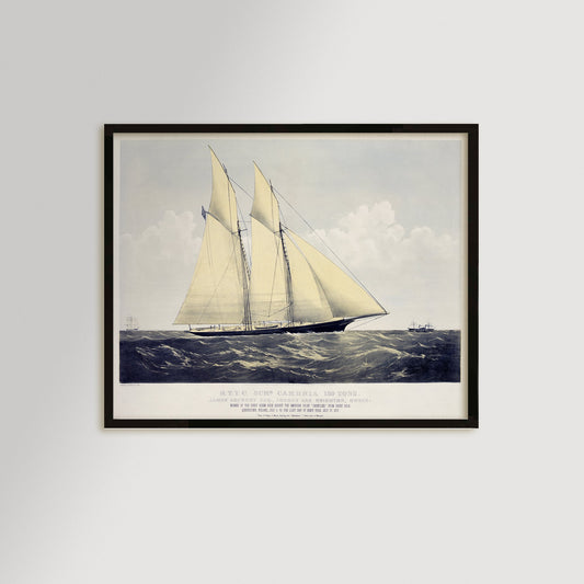 Vintage Irish Schooner Art Print / Art Prints - Casey Grace Studio, LLC