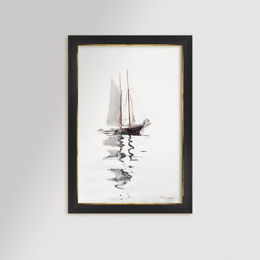 Watercolor Sailboat Art Print / Art Prints - Casey Grace Studio, LLC