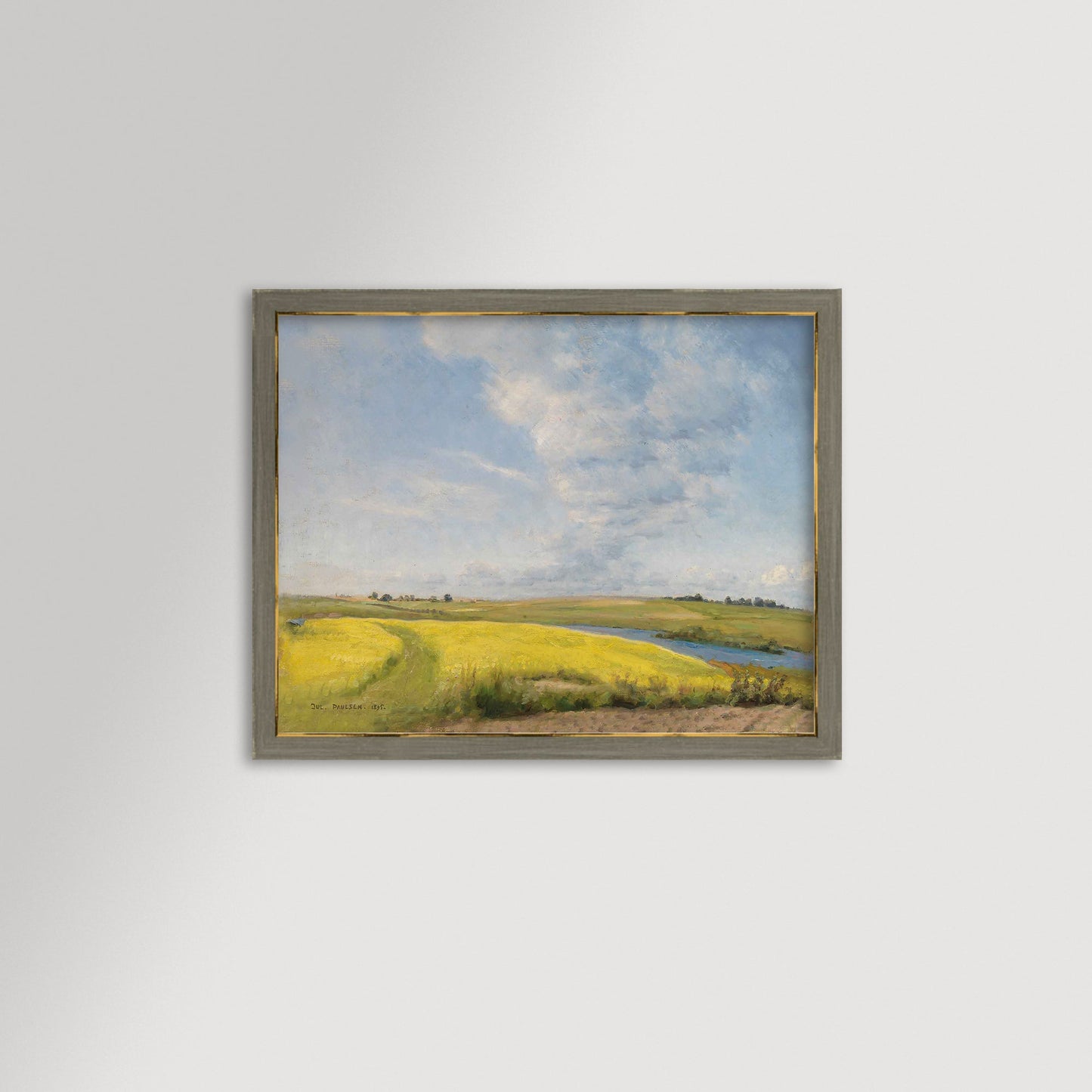 Wheat Field Art Print - Casey Grace Studio, LLC