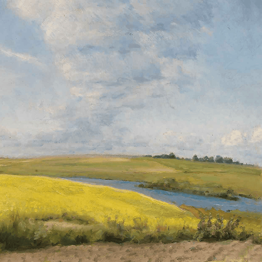 Wheat Field Art Print - Casey Grace Studio, LLC