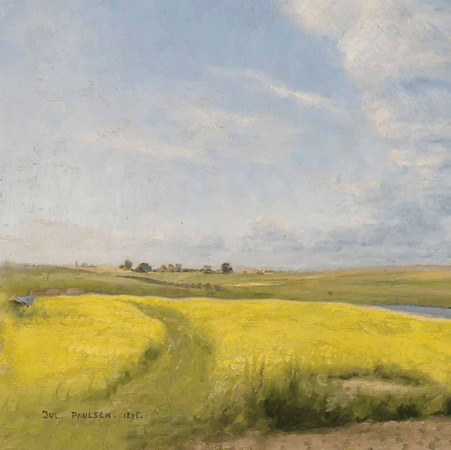 Wheat Field Art Print - Casey Grace Studio, LLC
