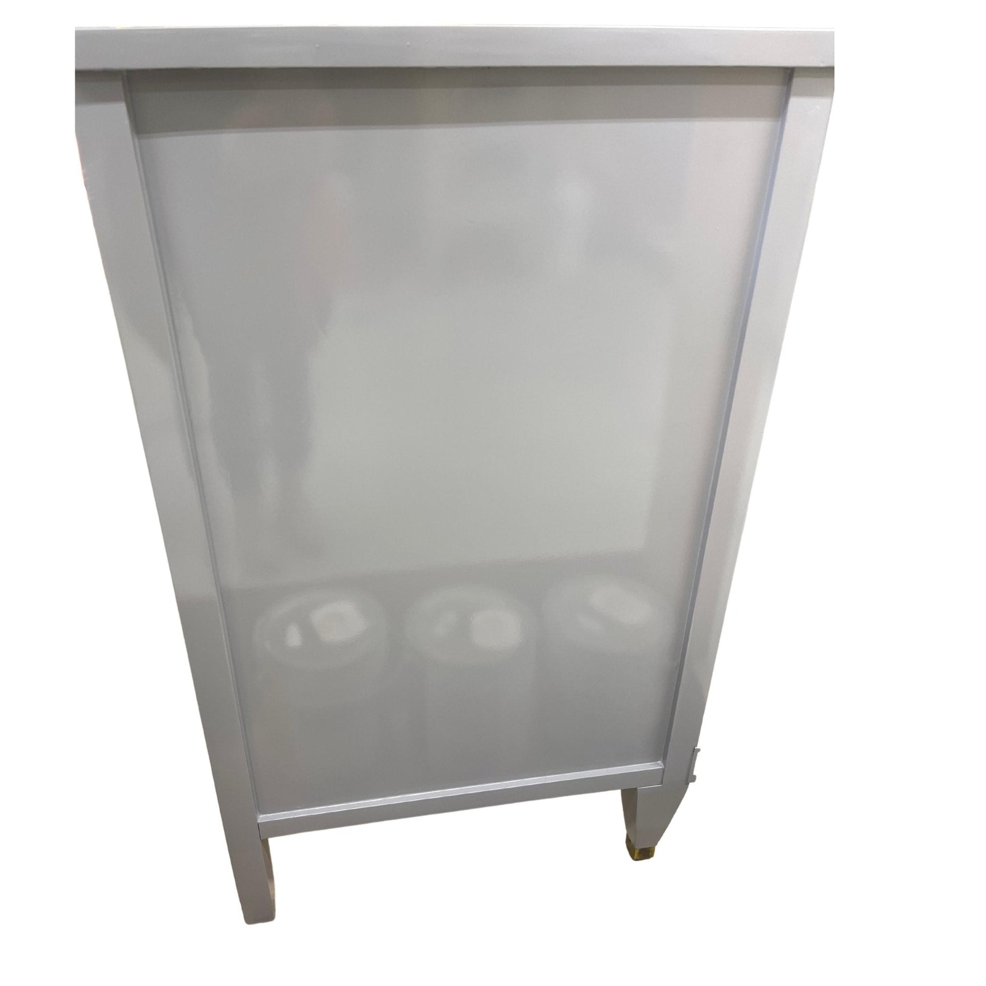 Benson / Dressers / Lowboys, lacquered grey vintage dresser - Casey Grace Studio, LLC