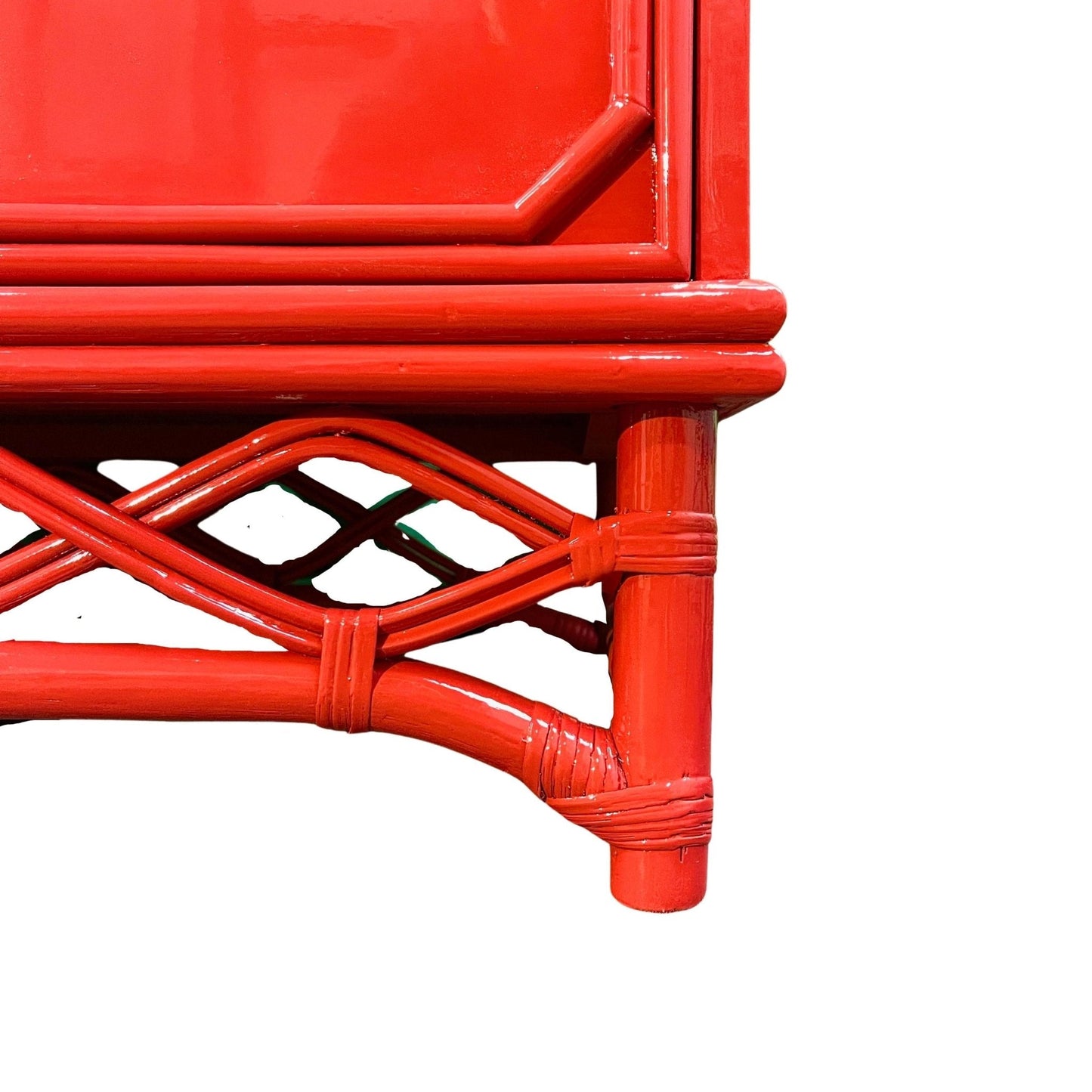 Candice / Dressers / HIghboys lacquered red and finished in high gloss. Custom lacquer finishing services available. - Casey Grace Studio, LLC