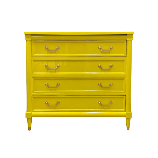 Cassidy / Dressers / Lowboys lacquered in a citron yellow with a high gloss finish. Custom lacquer finishing services available. - Casey Grace Studio, LLC