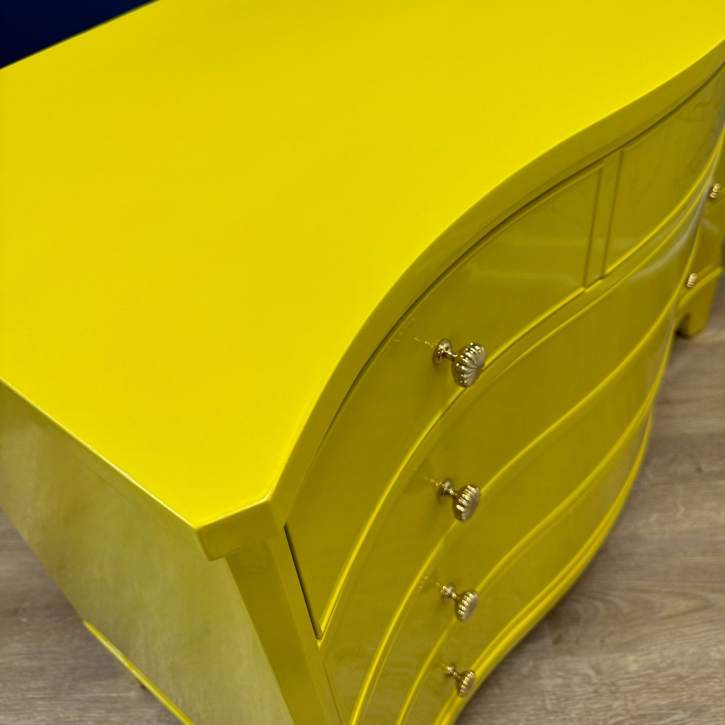 “Clara” Morganton Serpentine Dresser - Casey Grace Studio, LLC