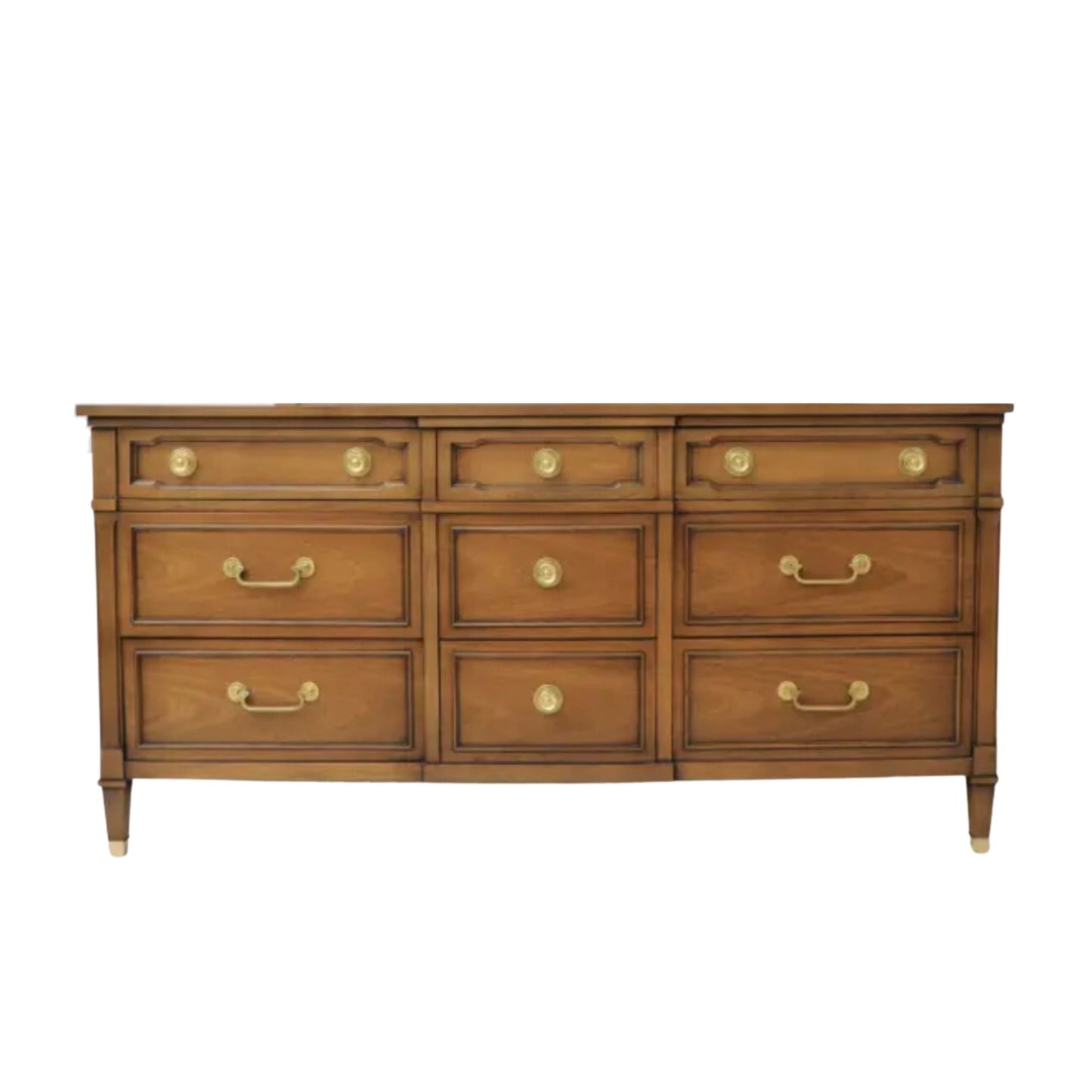 "Davidson" Drexel Lowboy Dresser / Buffet - Casey Grace Studio, LLC