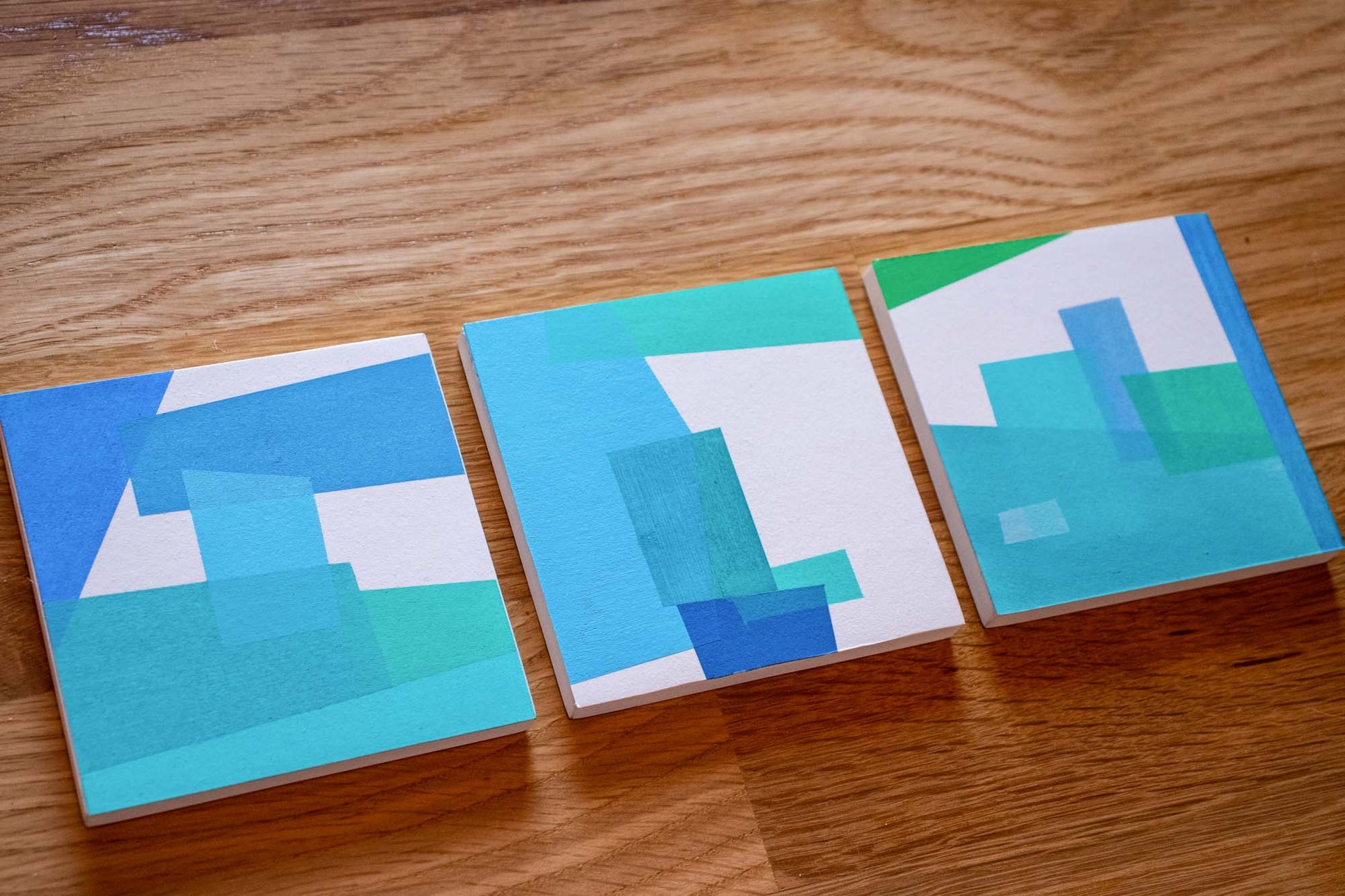shifted_perspectives - casey_grace_artist - Deep #001, 002, 003 Set - TinyHappyAbstract