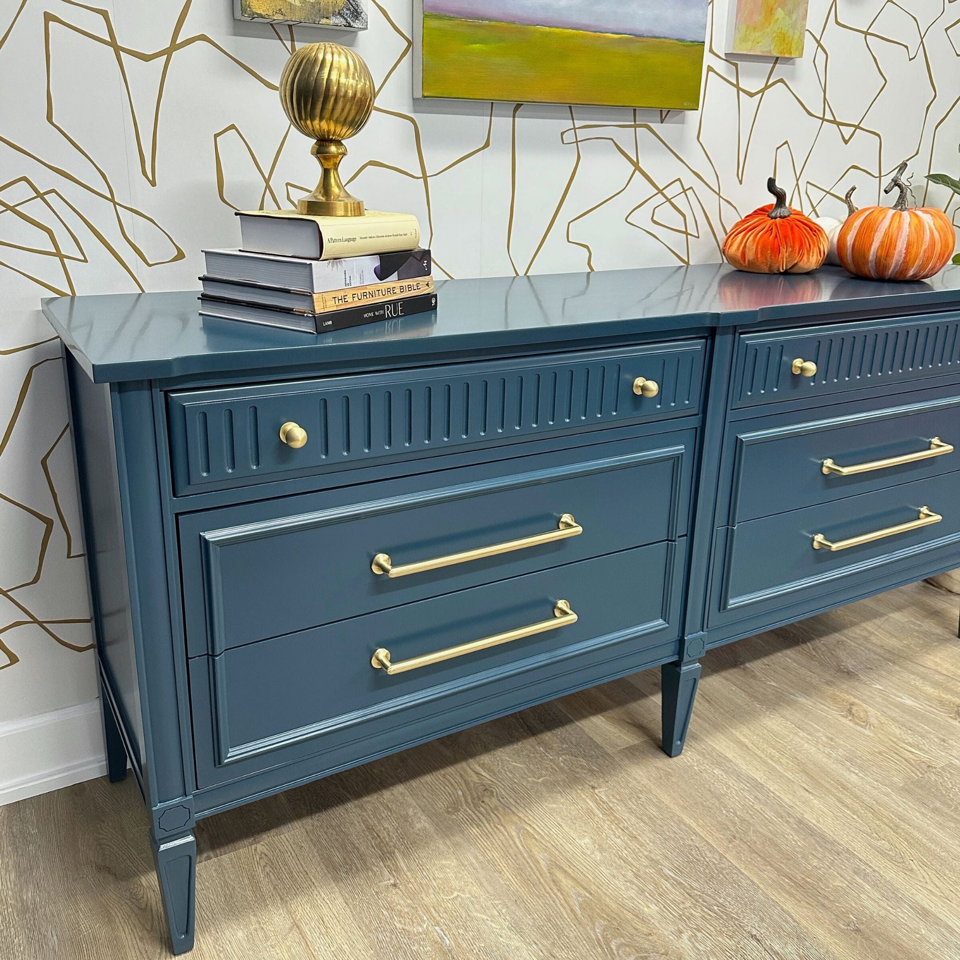 Casey Grace, Antique furniture, Home Furniture, Reclaimed furniture, Custom furniture, Painted furniture, Upcycled furniture, Unique furniture, Maximalist décor, Vintage furniture, Reclaimed, refurbished, lacquered furniture, lacquer furniture, Painted furniture, Painted antique furniture, Furniture Refinishing, Second Hand Furniture
