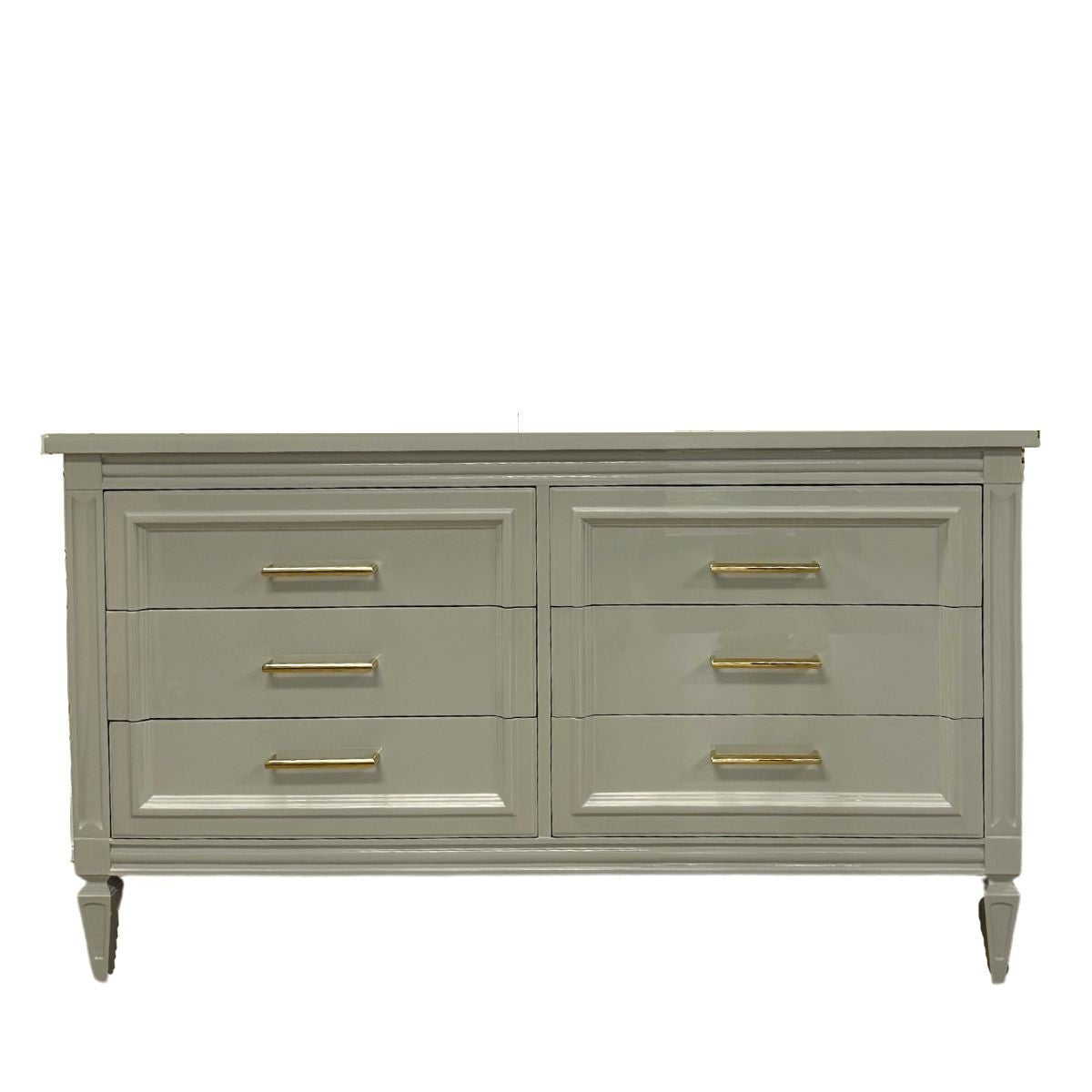 HWhite Custom Lowboy Buffet - Casey Grace Studio, LLC