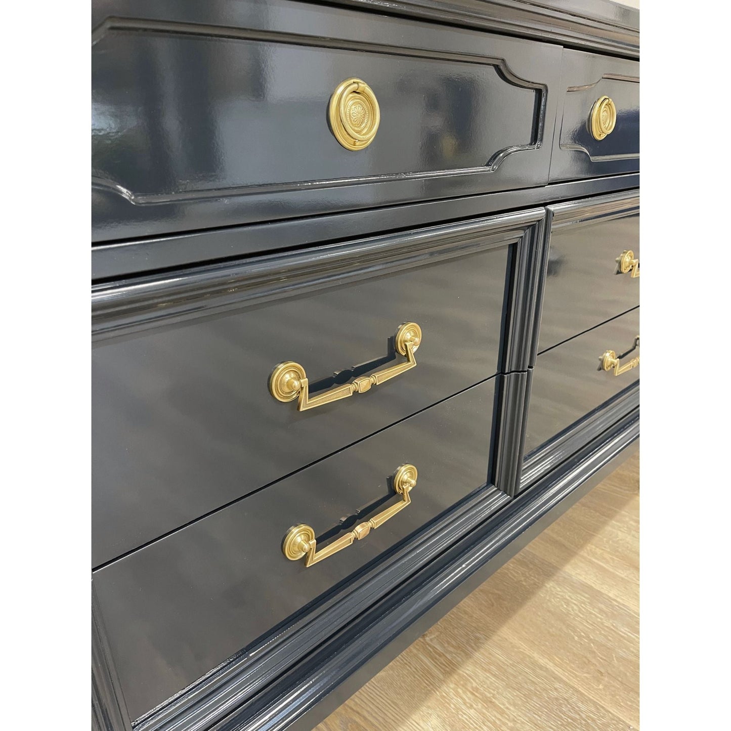 "Ivan" Drexel 9 Drawer Lowboy Dresser