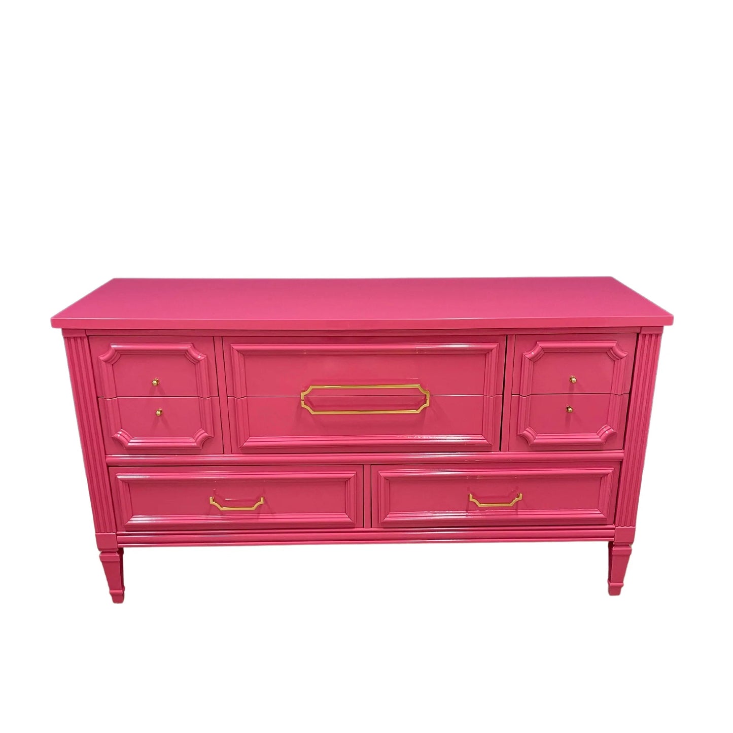 "Reece" - Vintage Bassett Lowboy