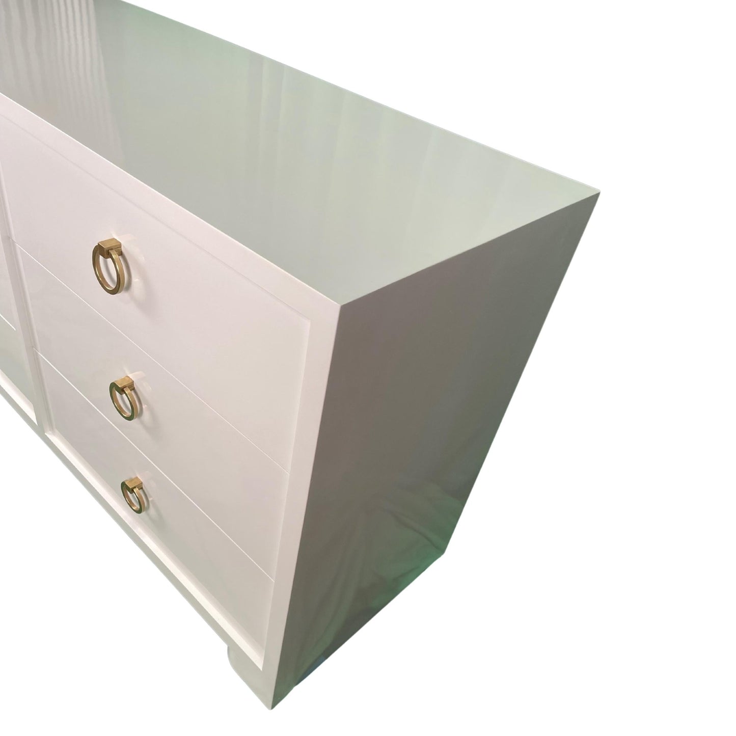 Vintage Mid-Century Robsjohn-Gibbings 6-Drawer Dresser - Casey Grace Studio, LLC