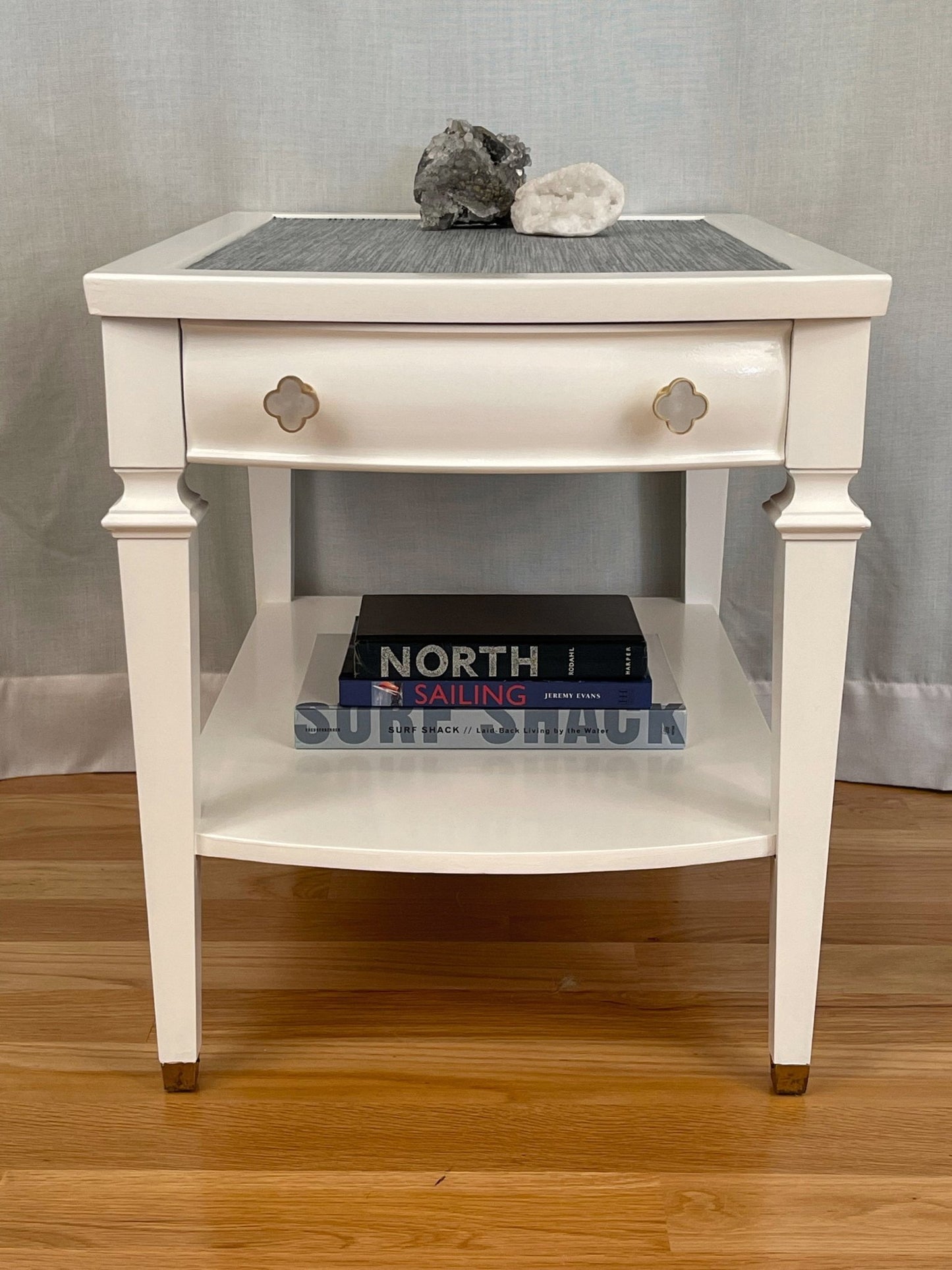 "Winston" Mersman Side Table - Casey Grace Studio, LLC
