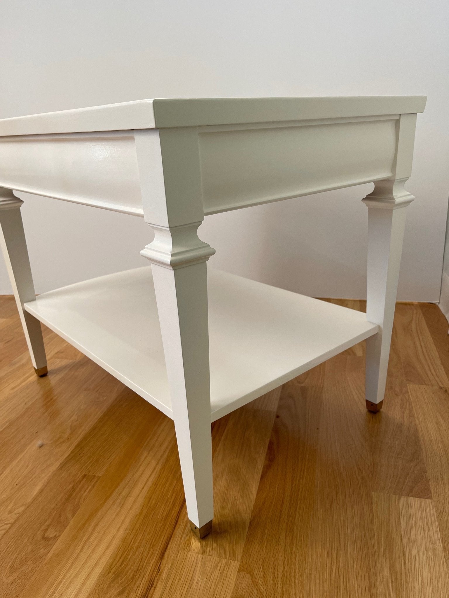 "Winston" Mersman Side Table - Casey Grace Studio, LLC Antique furniture, Home Furniture, Reclaimed furniture, Custom furniture, Painted furniture, Upcycled furniture, Unique furniture, Maximalist décor, Vintage furniture, Reclaimed, refurbished, lacquered furniture, lacquer furniture, Painted furniture, Painted antique furniture, Furniture Refinishing, Second Hand Furniture