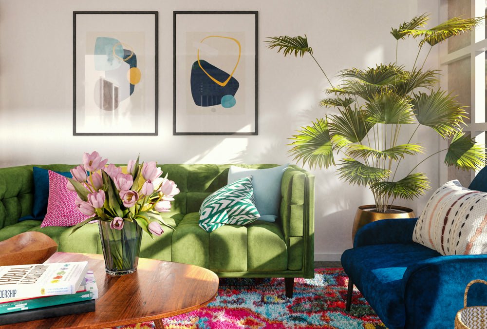 How to Add Color at Home & Where to Start - Casey Grace Studio, LLC