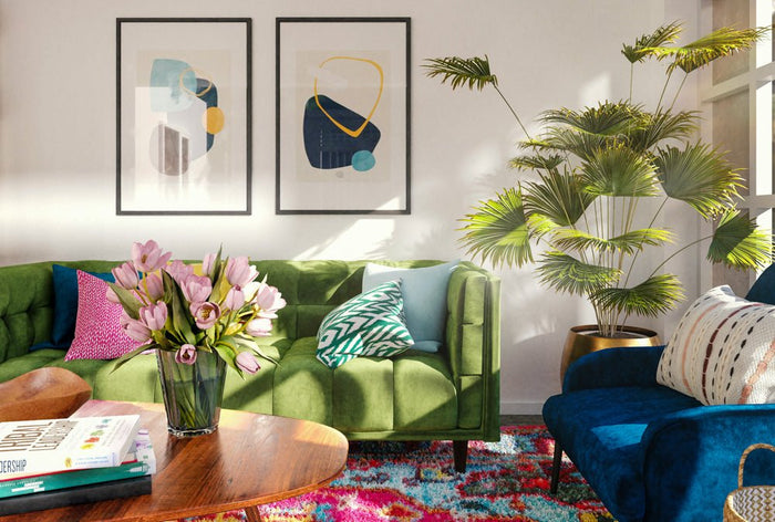 How to Add Color at Home & Where to Start - Casey Grace Studio, LLC