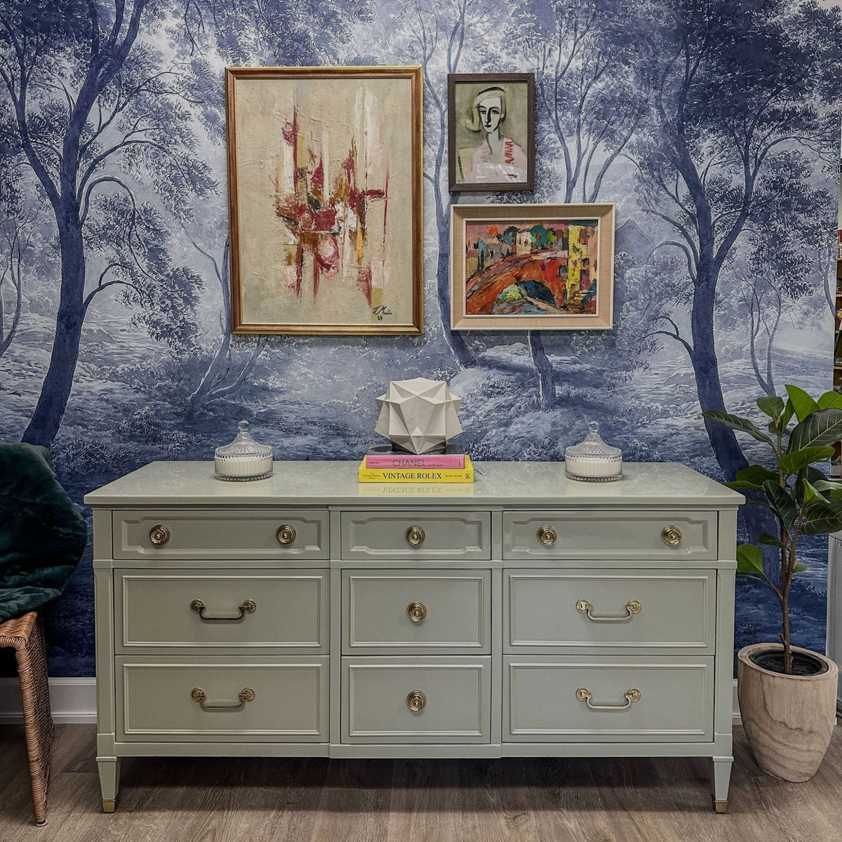 Vintage Lowboy Dressers