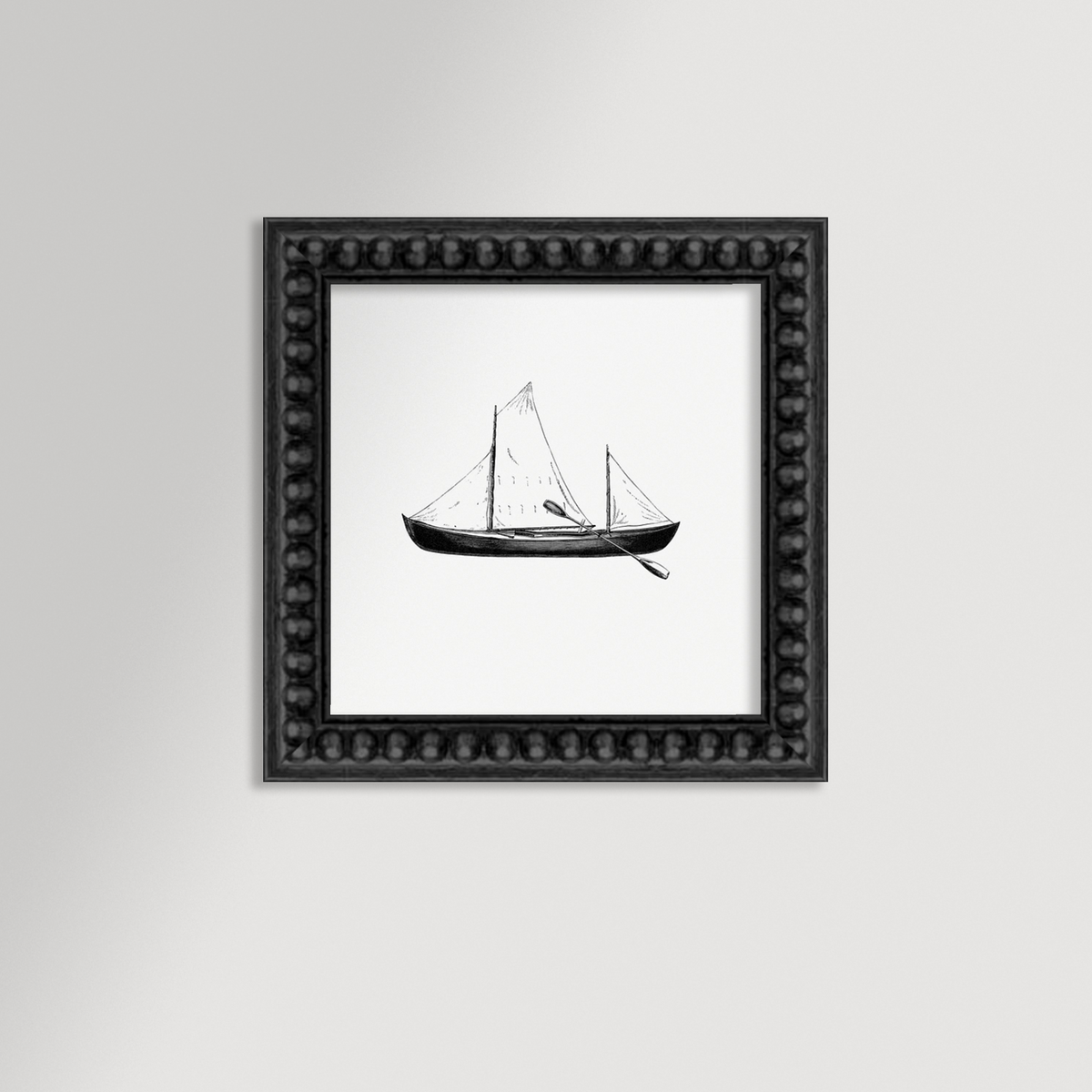 Vintage Canoe Archival Reproduction Art Print