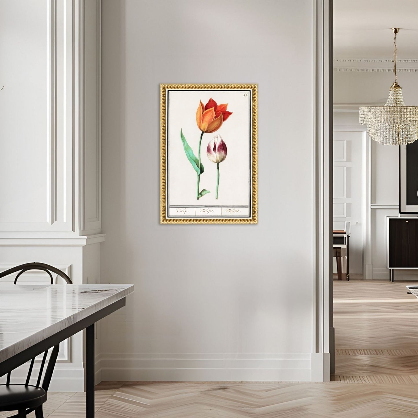 Botanical Tulip 49 Archival Reproduction Art Print