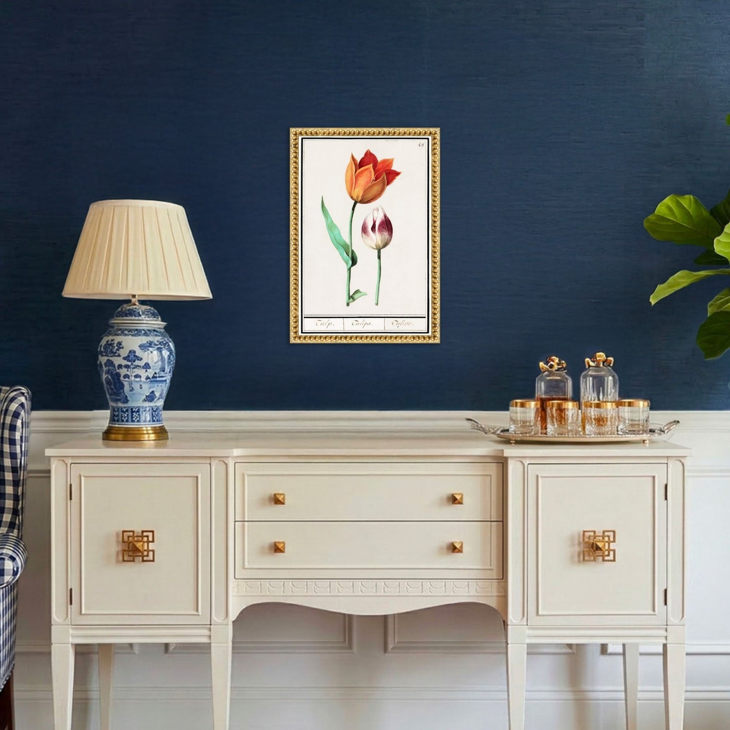 Botanical Tulip 49 Archival Reproduction Art Print