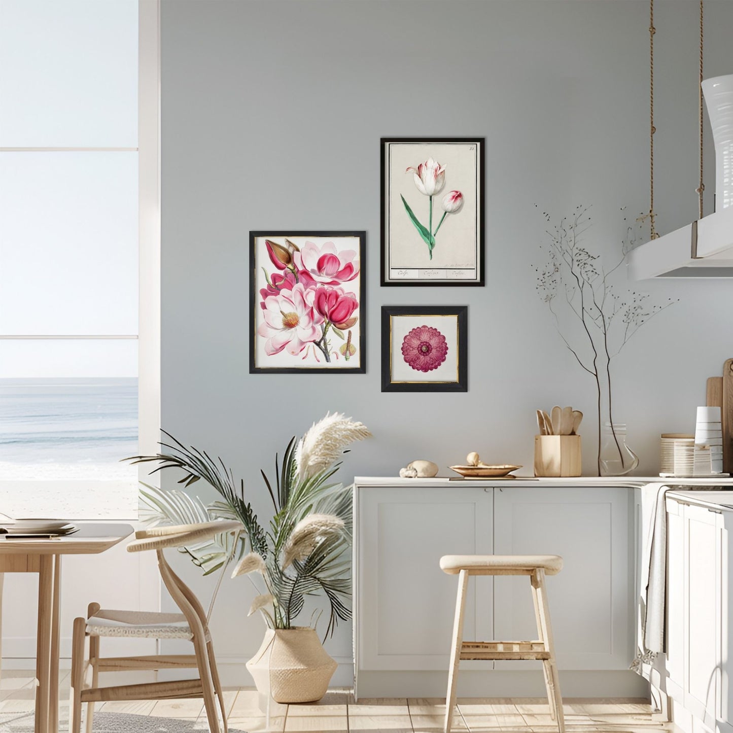 Magnolia Illustration Archival Reproduction Art Print
