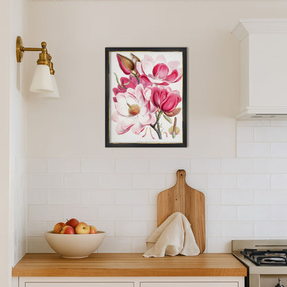 Magnolia Illustration Archival Reproduction Art Print