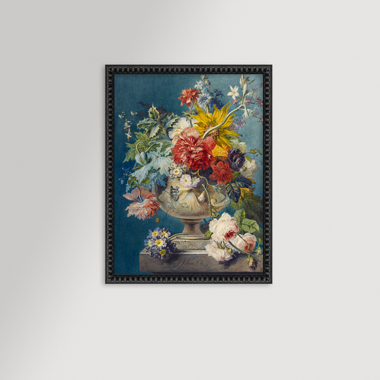 Dutch Floral Arrangement Archival Reproduction Art Print