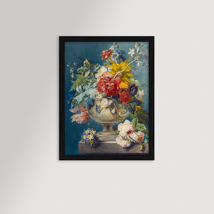Dutch Floral Arrangement Archival Reproduction Art Print