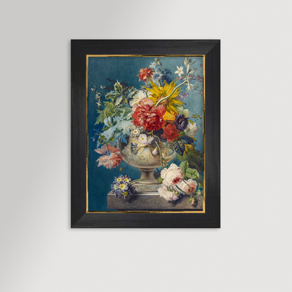 Dutch Floral Arrangement Archival Reproduction Art Print
