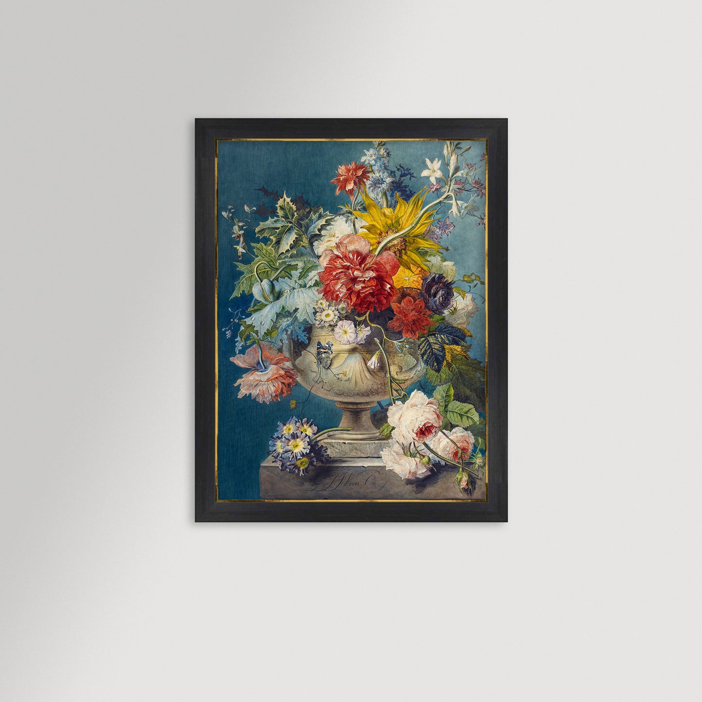 Dutch Floral Arrangement Archival Reproduction Art Print