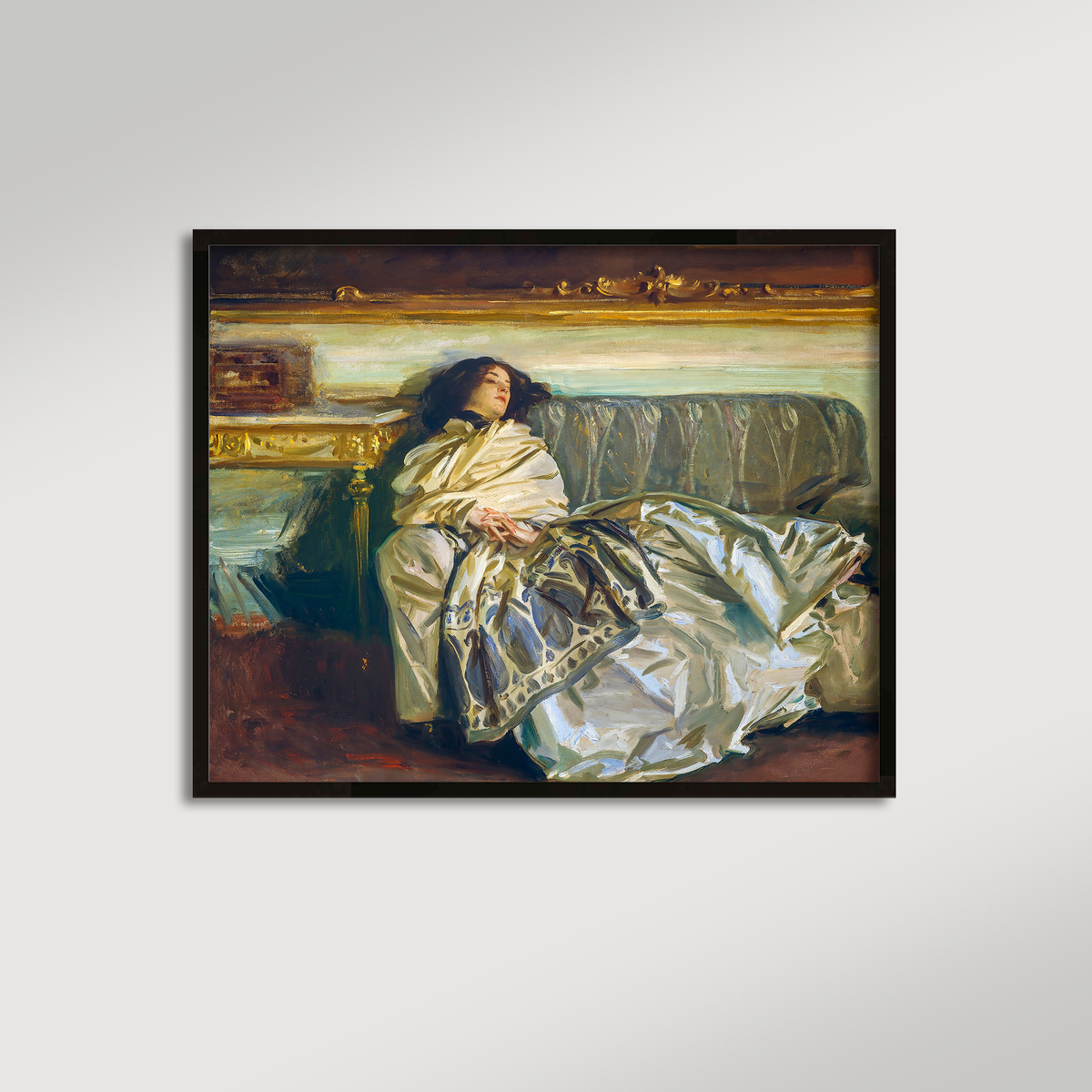Nonchalant Archival Reproduction Art Print